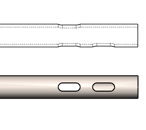 Slotted Tube