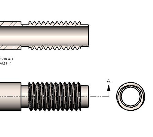 Threaded Tube