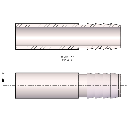 Barbed-Tube